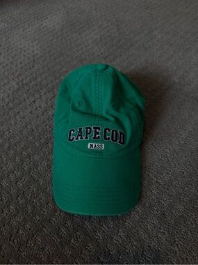 Cape Cod Mass Green Baseball Cap